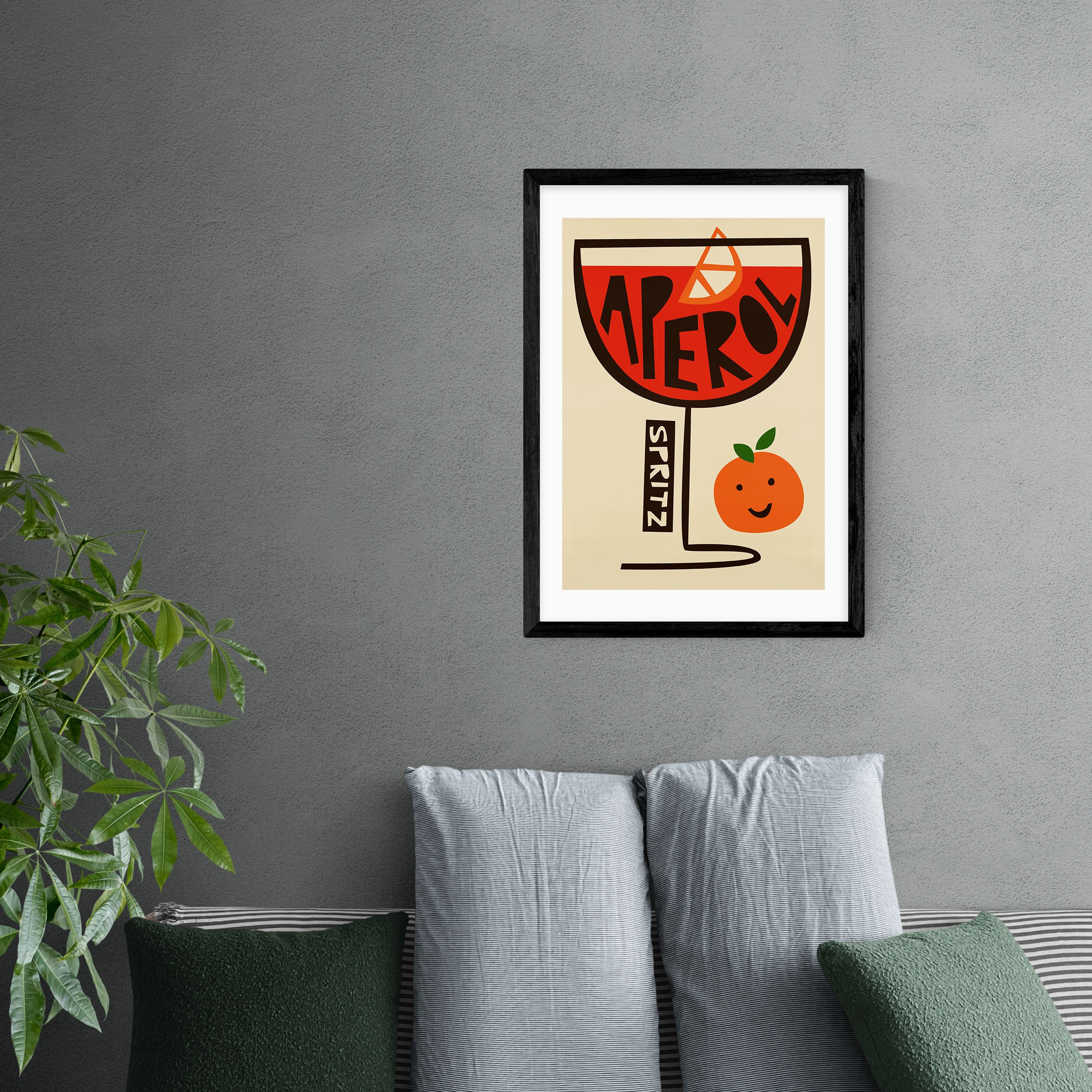 East End Prints Aperol Spritz Print MultiColoured Price Comparisons | Compare The Build