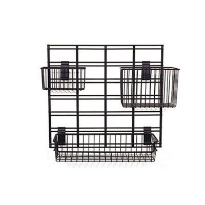 Skip19A -Walltech Three Basket Wall Rack Price Comparisons | Compare The Build