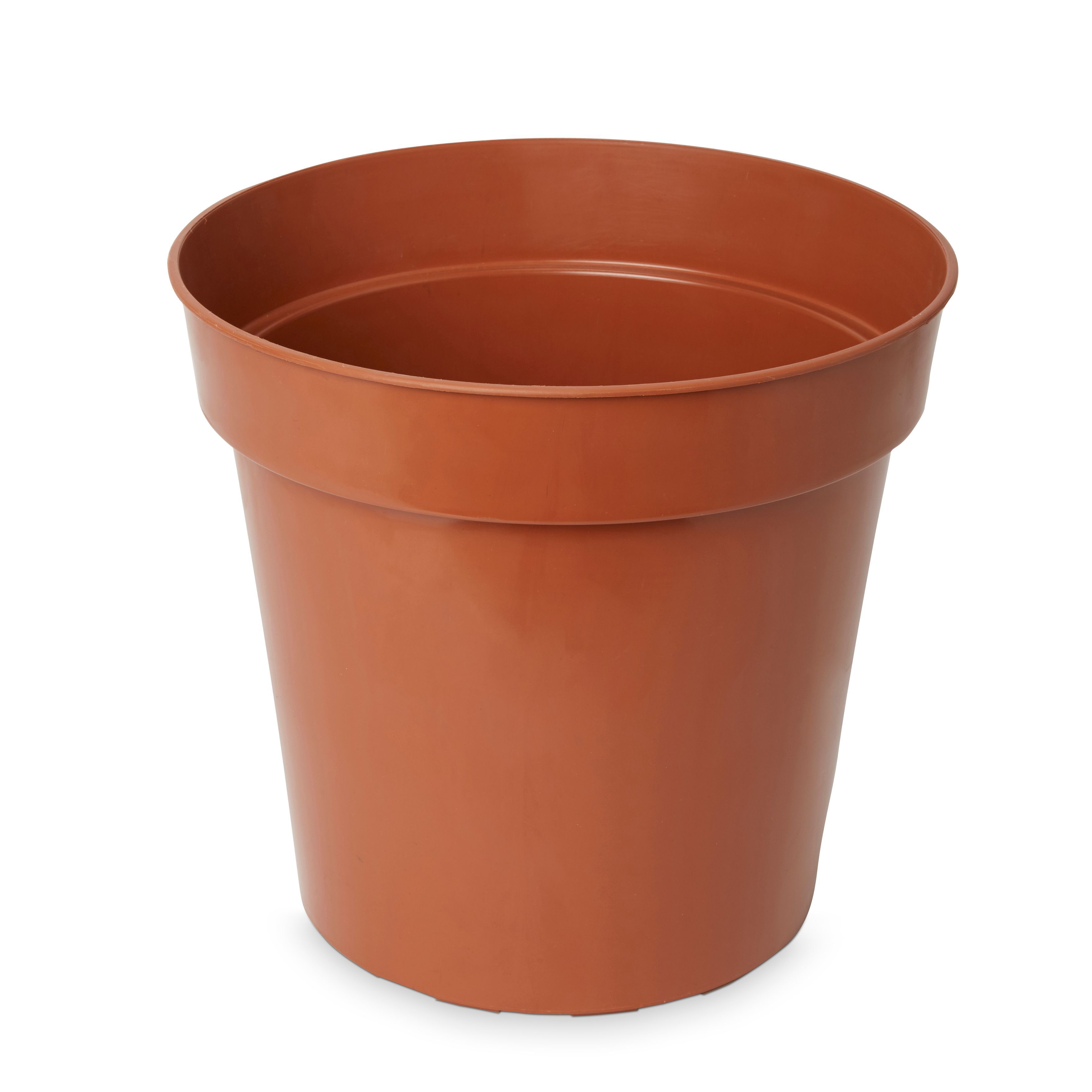 Verve Lei Terracotta Plastic Round Grow Pot (Dia)30.5Cm Price Comparisons | Compare The Build