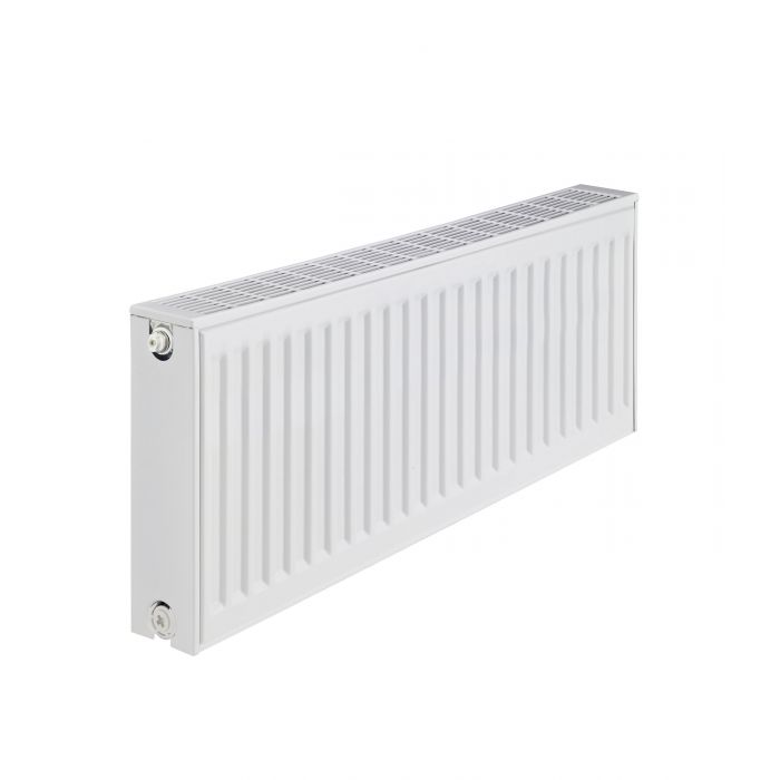 Stelrad Compact Horizontal Radiator, White, 450mm x 700mm - Double Panel, Double Convector | Compare The Build