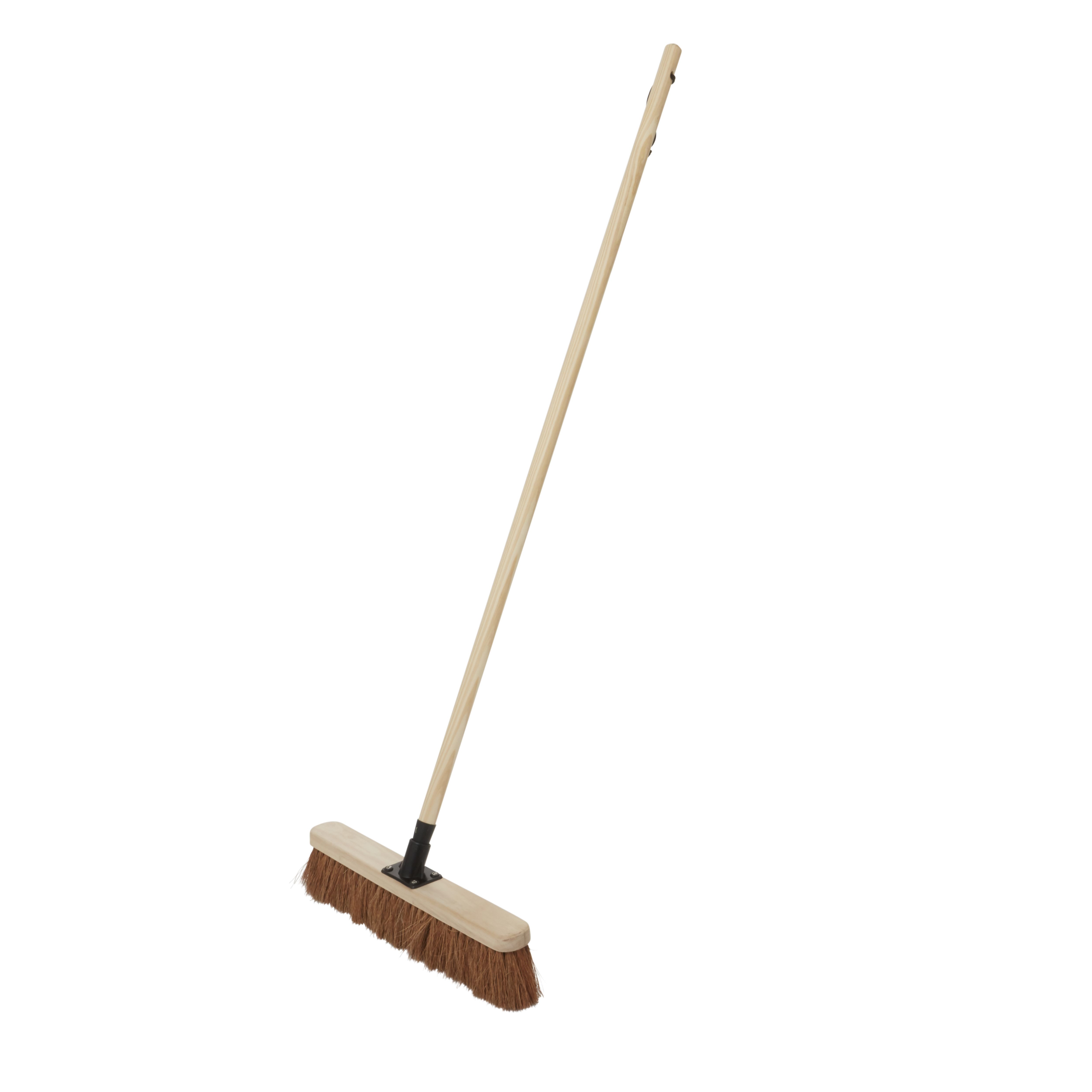 Soft Coco Indoor & Outdoor Broom, (W)450mm Price Comparisons | Compare The Build