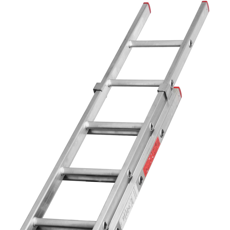 Lyte Ladders Lyte Domestic Extension Ladder 2 Section, Closed Length 3.8m Aluminium Price Comparisons | Compare The Build