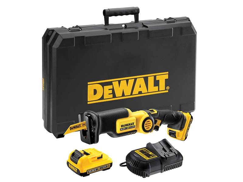 DEWALT DEWDCS310D2 DCS310D2 Cordless Pivot Reciprocating Saw 12V 2 x 2.0Ah Li-ion Price Comparisons | Compare The Build