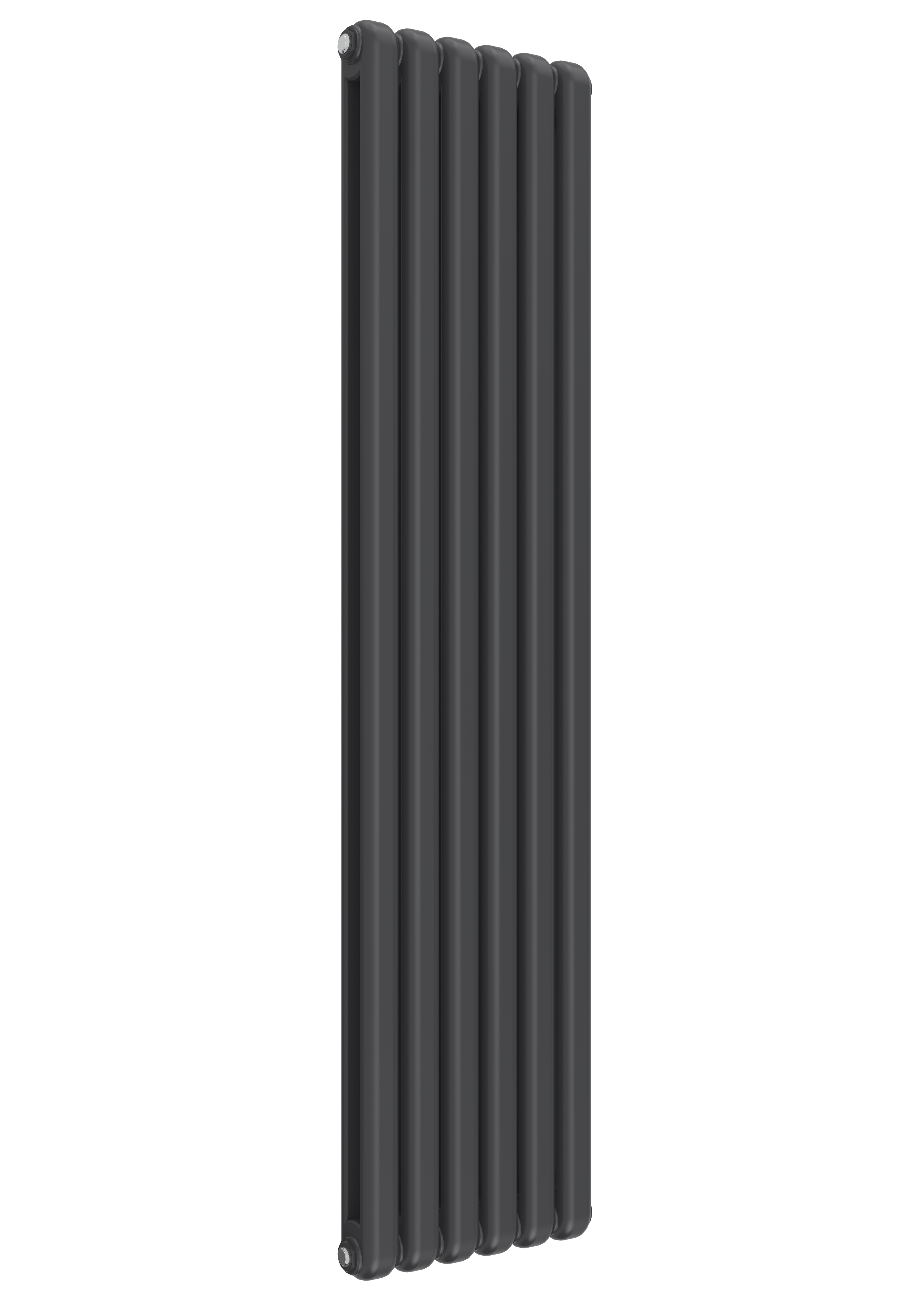 Reina Coneva Column Vertical Radiator, Anthracite, 1800mm x 440mm - Double Panel Price Comparisons | Compare The Build