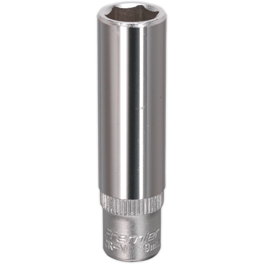 Sealey 1/4" Drive Deep Hexagon WallDrive Socket Metric 1/4" 9mm Price Comparisons | Compare The Build