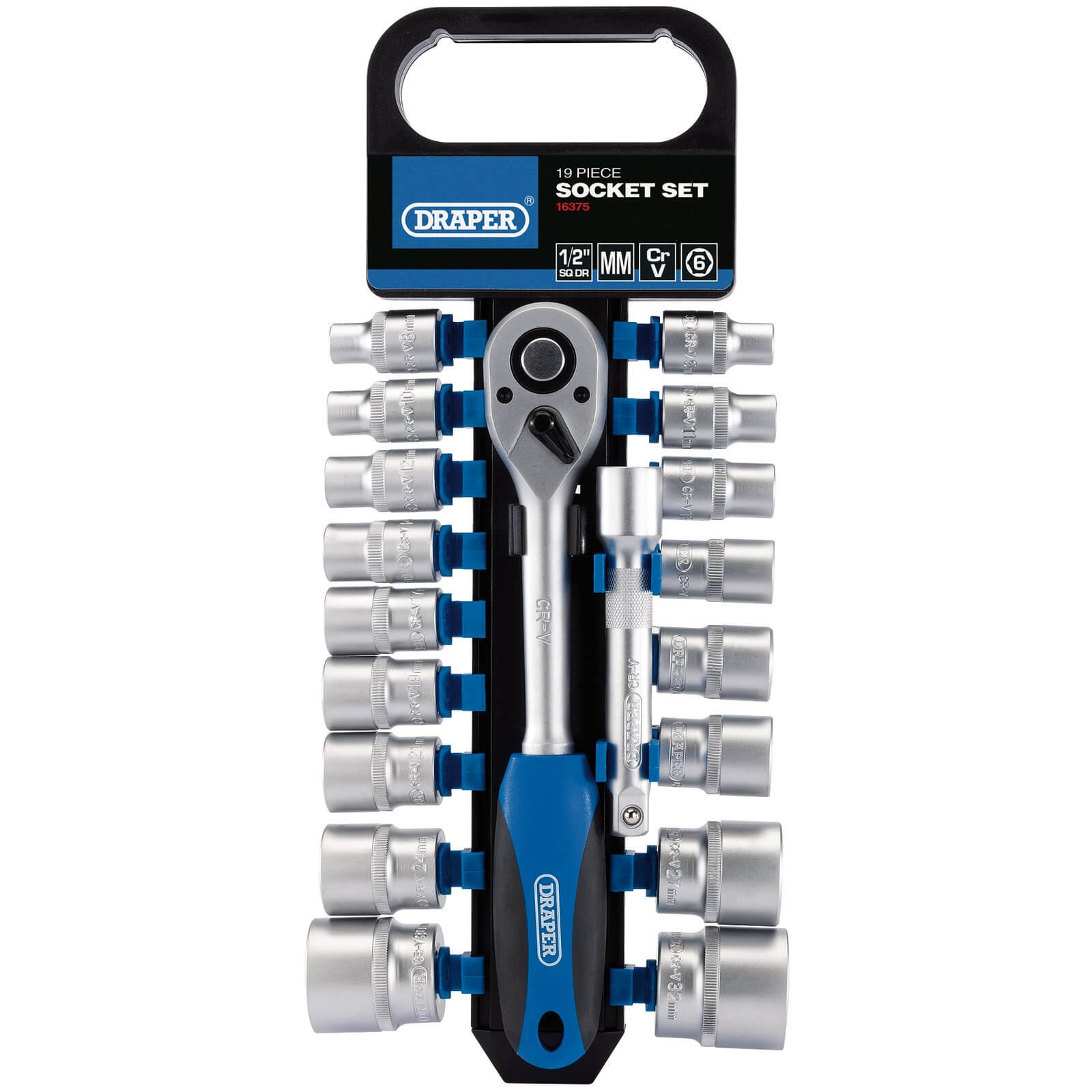 Draper 19 Piece 1/2" Drive Hex Socket Set Metric 1/2" Price Comparisons | Compare The Build