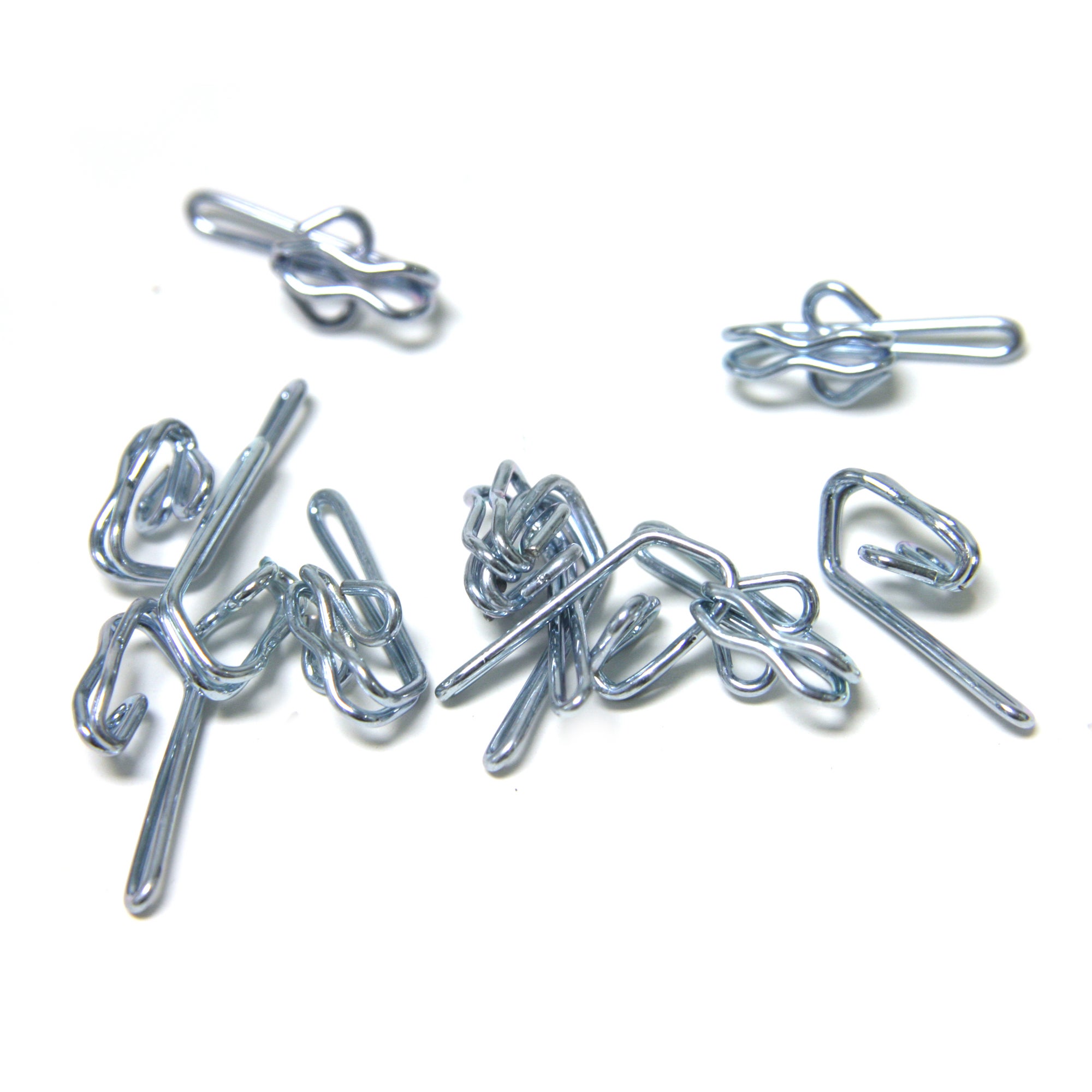 Pack of 25 Metal Curtain Hooks Silver Price Comparisons | Compare The Build