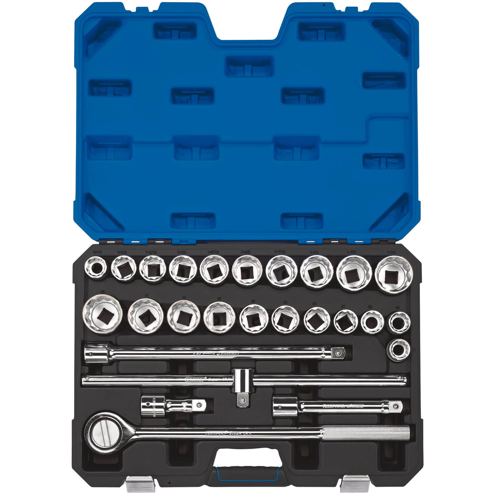 Draper Expert 26 Piece 3/4" Drive Bi Hex Socket Set Metric and Imperial 3/4" Price Comparisons | Compare The Build