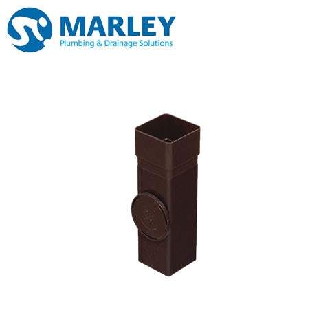 Marley Square 65mm Access Pipe - Brown Plastic RFB91BR Price Comparisons | Compare The Build