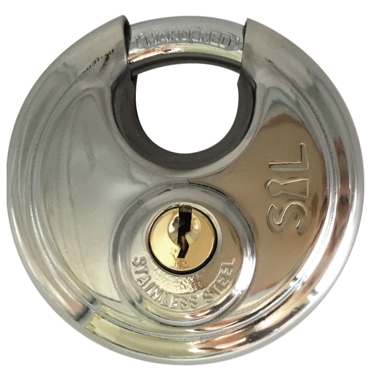 Smith and Locke Smith & Locke Stainless Steel Hardened Steel Shackle Disc Padlock Price Comparisons | Compare The Build