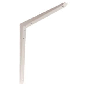 Mitred White Shelf Bracket - 200 x 200mm Price Comparisons | Compare The Build