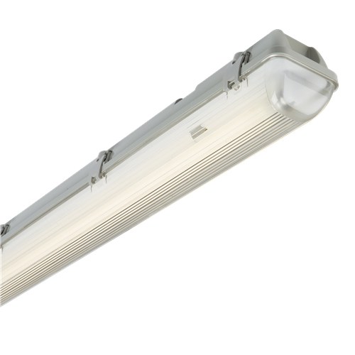 KnightsBridge 230V IP65 1x58W 5ft Single HF Non-Corrosive Fluorescent Fitting with Emergency Price Comparisons | Compare The Build