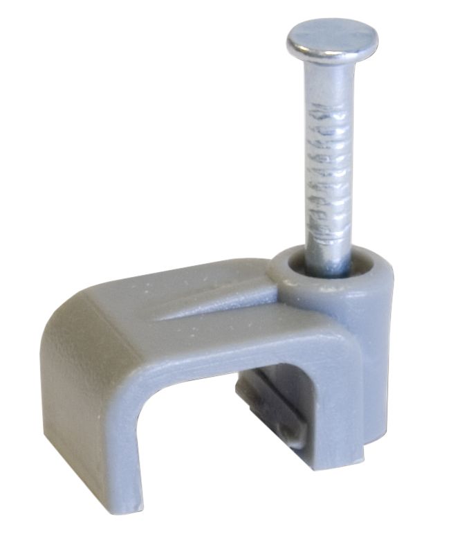 Corelectric Grey 6mm Cable Clip Pack Of 100 Price Comparisons | Compare The Build