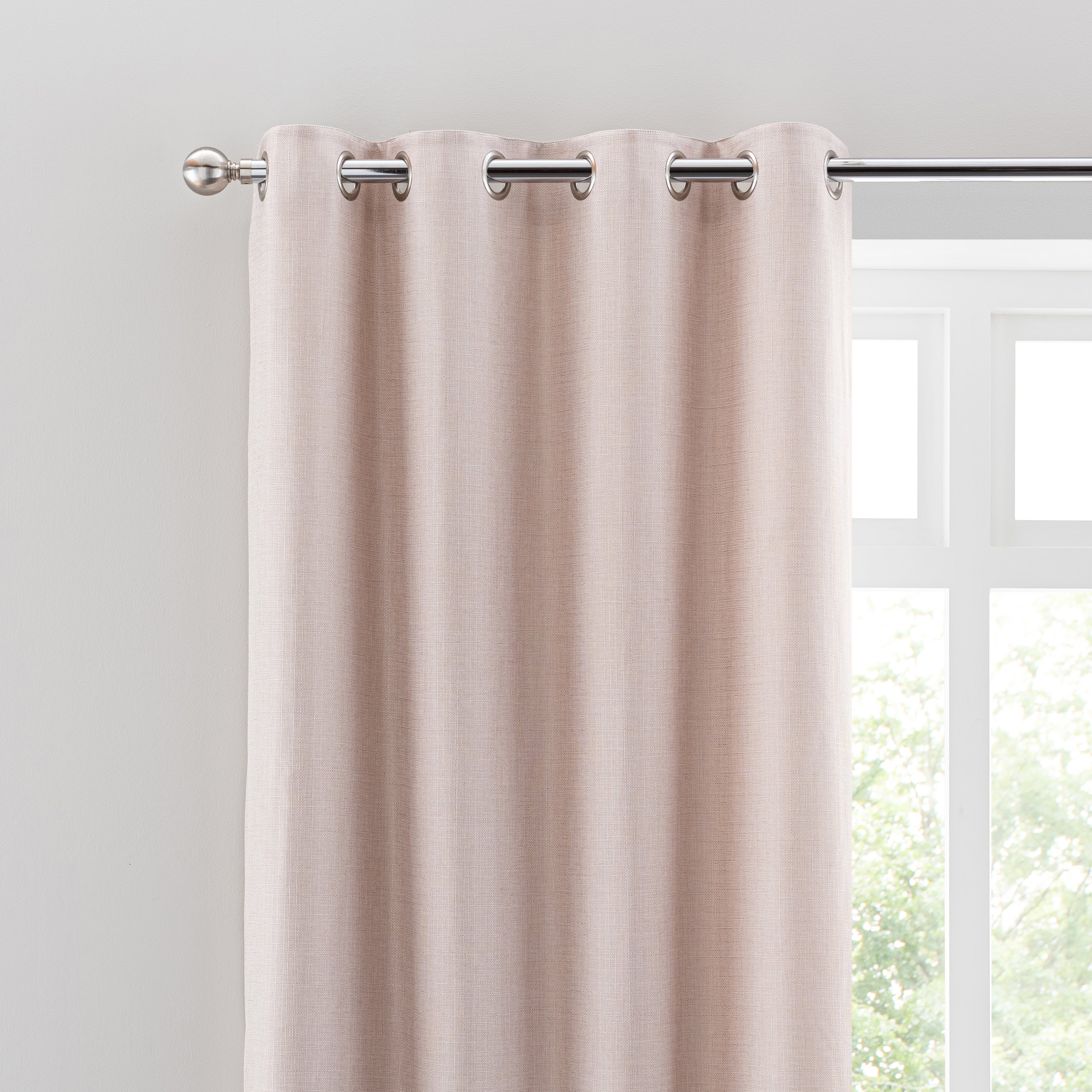 Paris Recycled Natural Eyelet Curtains Natural Price Comparisons | Compare The Build