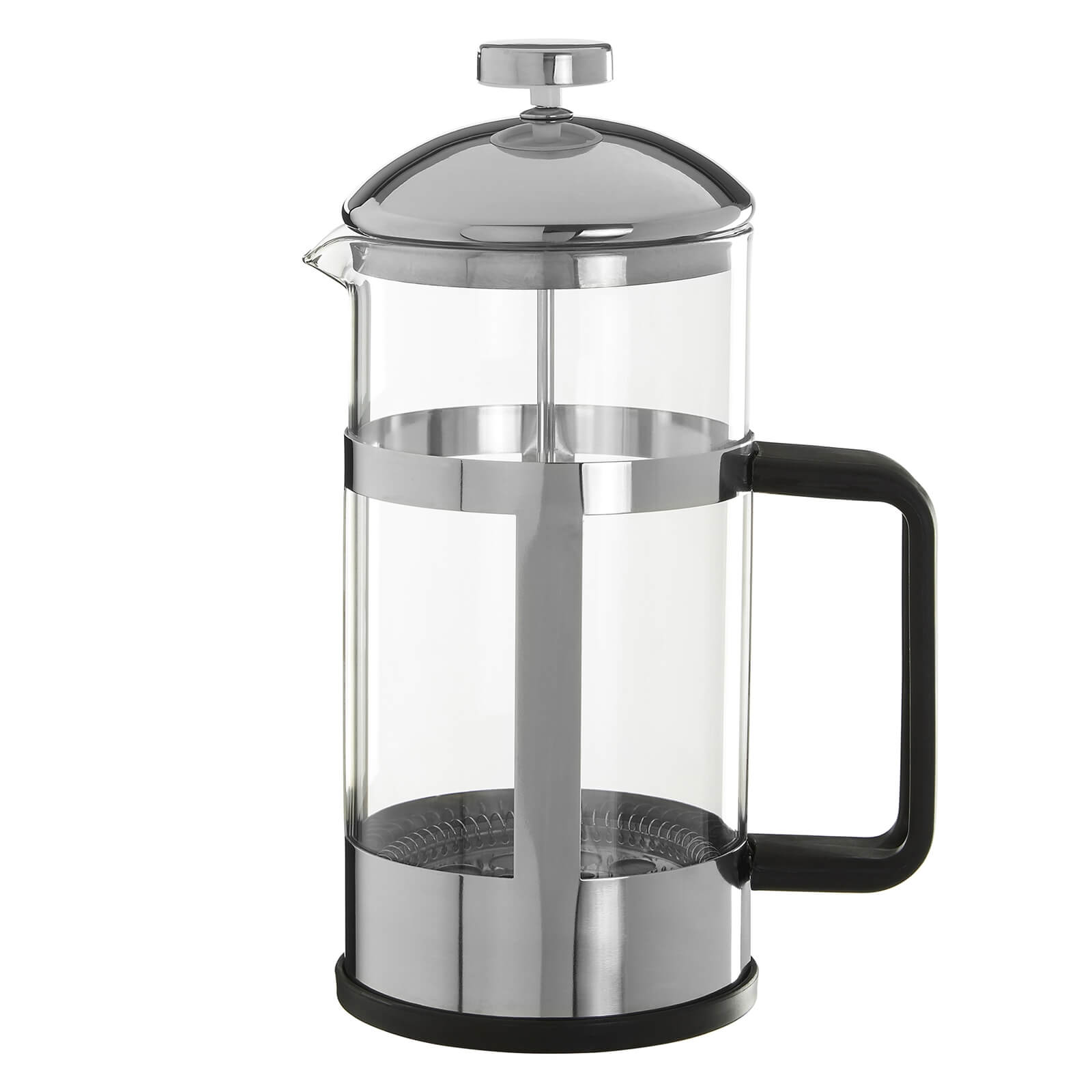 Leora Cafetiere - 1000ml - Silver Finish Price Comparisons | Compare The Build