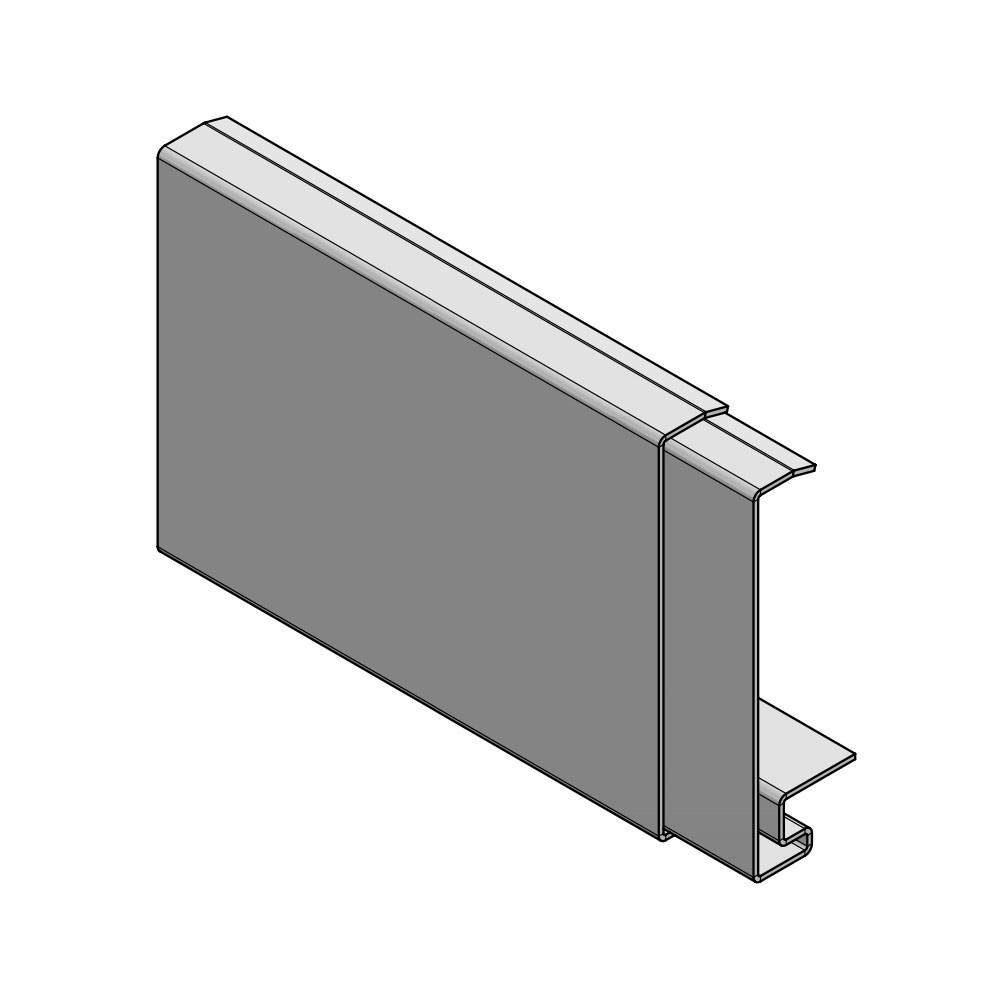 Alumasc Skyline SF7 Profile Fascia with 7 Bends in Black - 500 to 600mm x 3000mm SF7/600/3MPPC/9017 Price Comparisons | Compare The Build