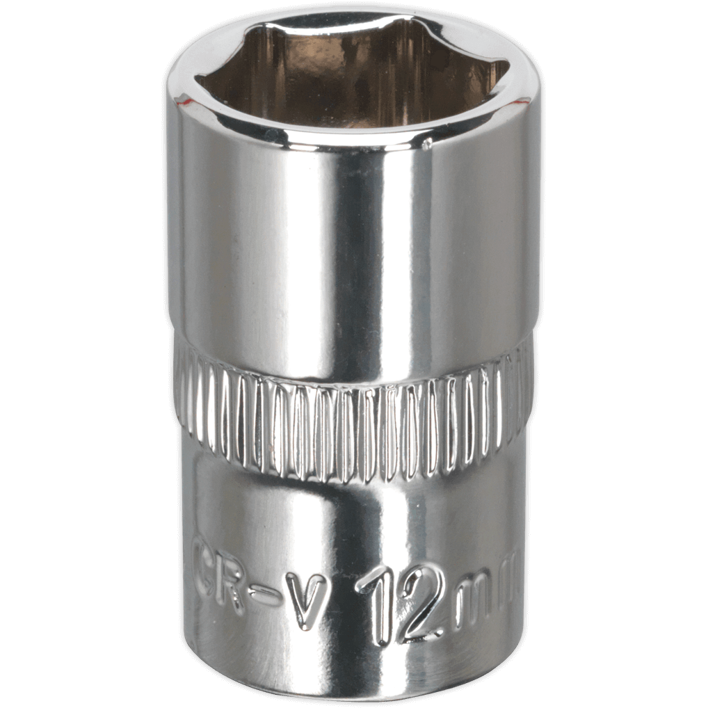 Sealey 3/8" Drive Hexagon WallDrive Socket Metric 3/8" 12mm | Compare The Build