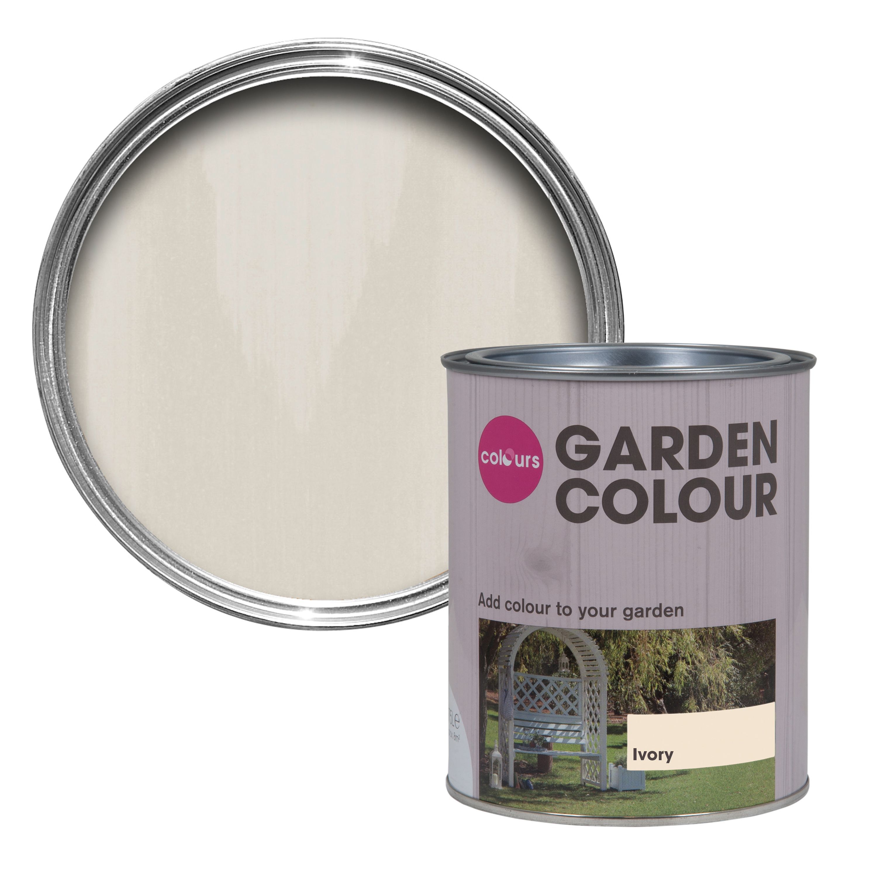 Colours Garden Ivory Matt Wood Stain, 750Ml Price Comparisons | Compare The Build