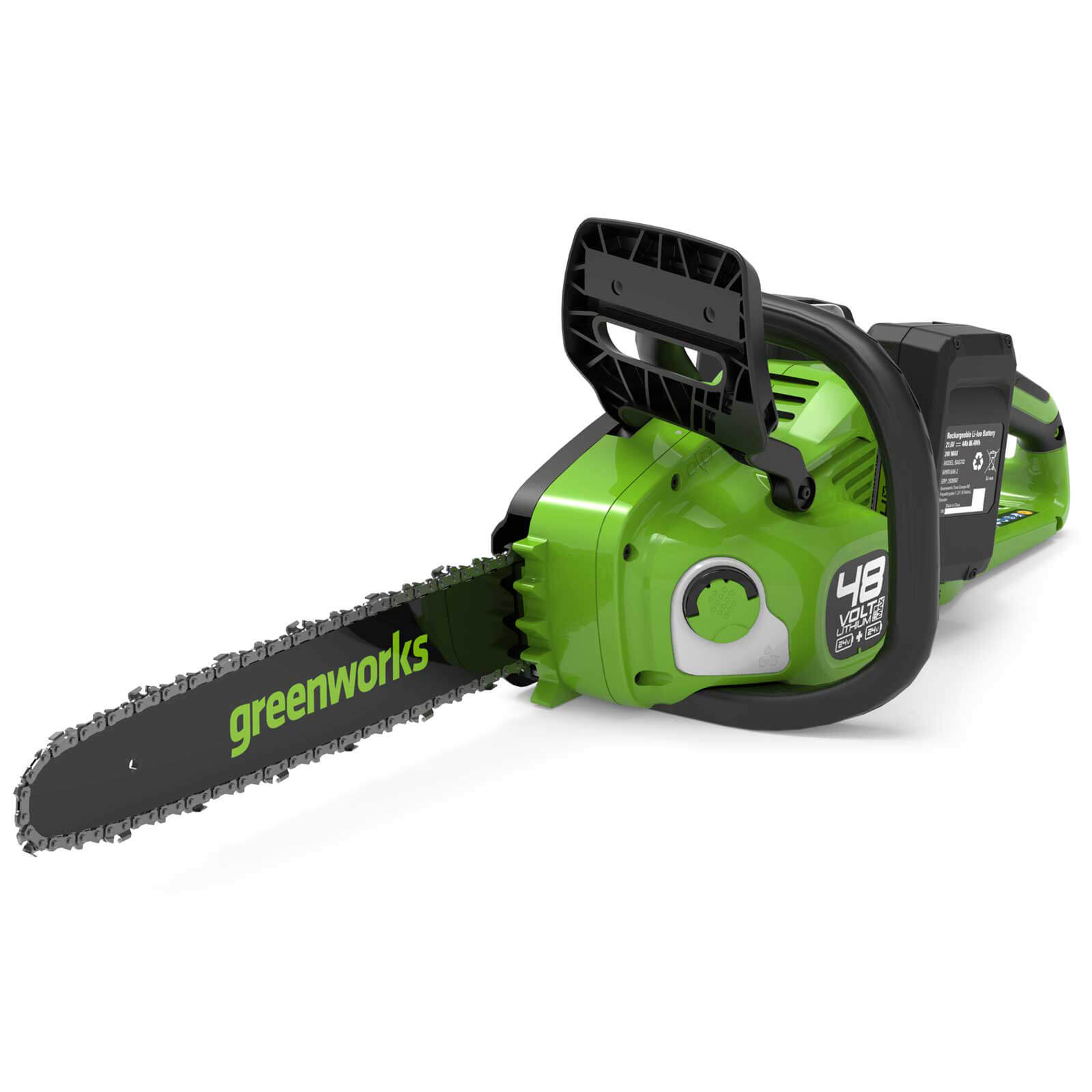 Greenworks GD24X2CS36 48v Cordless Chainsaw 360mm 2 x 4ah Li-ion Charger Price Comparisons | Compare The Build