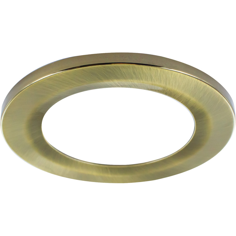 Integral LED EcoGuard Bezel Accessory in Antique Brass ABS Plastic Price Comparisons | Compare The Build