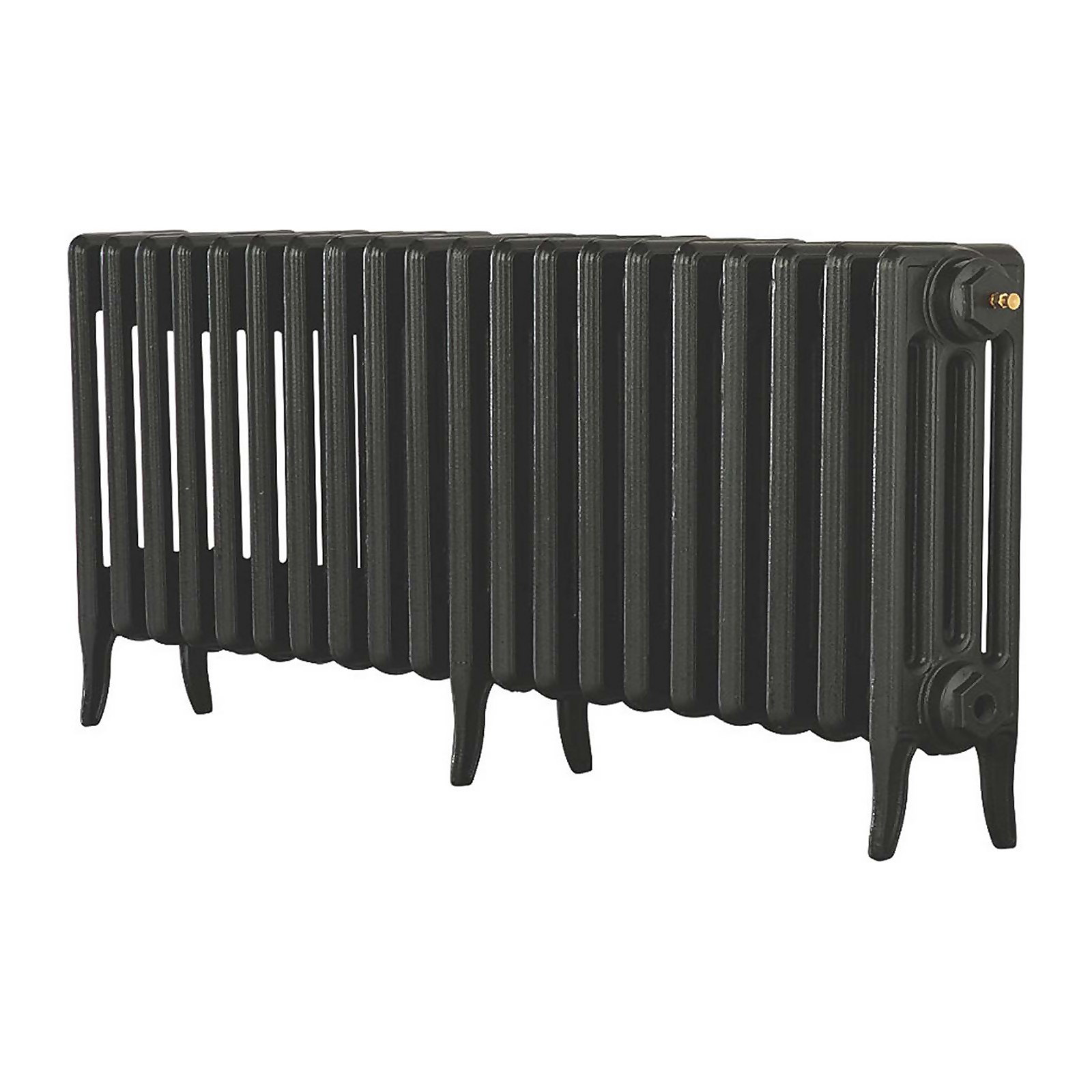 Arroll 4 Column Cast Iron Radiator 1114 X 460 - Pewter | Compare The Build