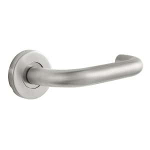 Designer Levers Athena Lever On Rose Door Handle - Brushed Stainless Steel 1 Pair Price Comparisons | Compare The Build