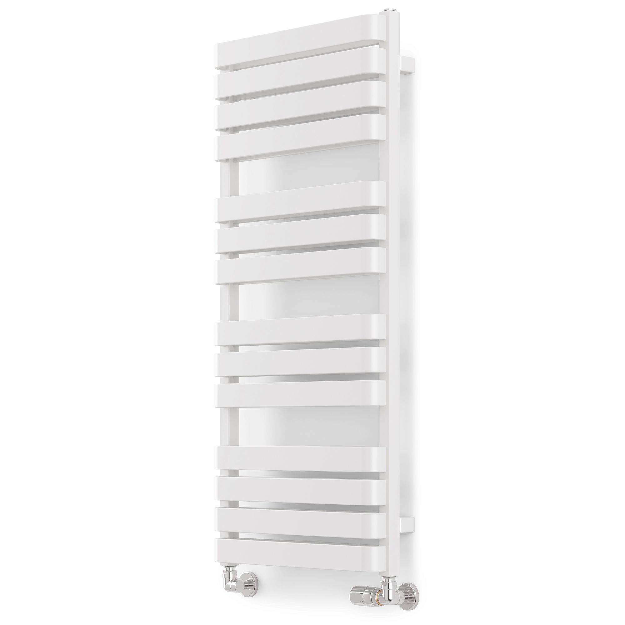 Terma Warp T Bold T-Rail White Flat Towel Warmer (W)500mm X (H)1110mm Price Comparisons | Compare The Build