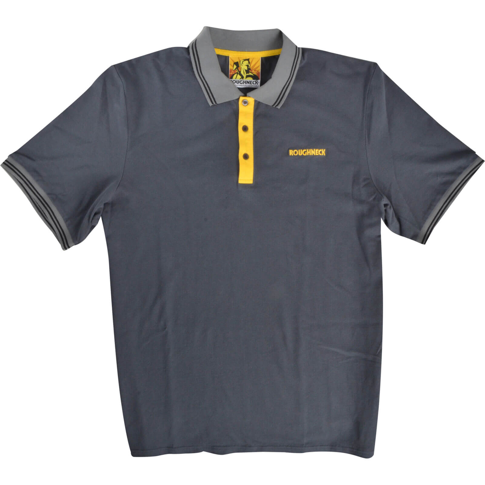 Roughneck Mens Polo Shirt Grey XL Price Comparisons | Compare The Build