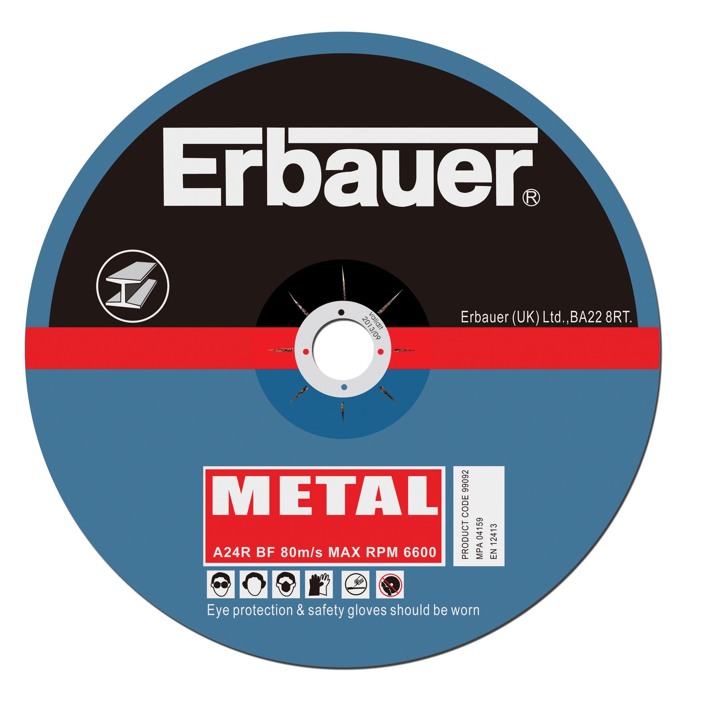 Skip20Pp -Erbauer Mtal Cut 230X3X22.2mm Price Comparisons | Compare The Build