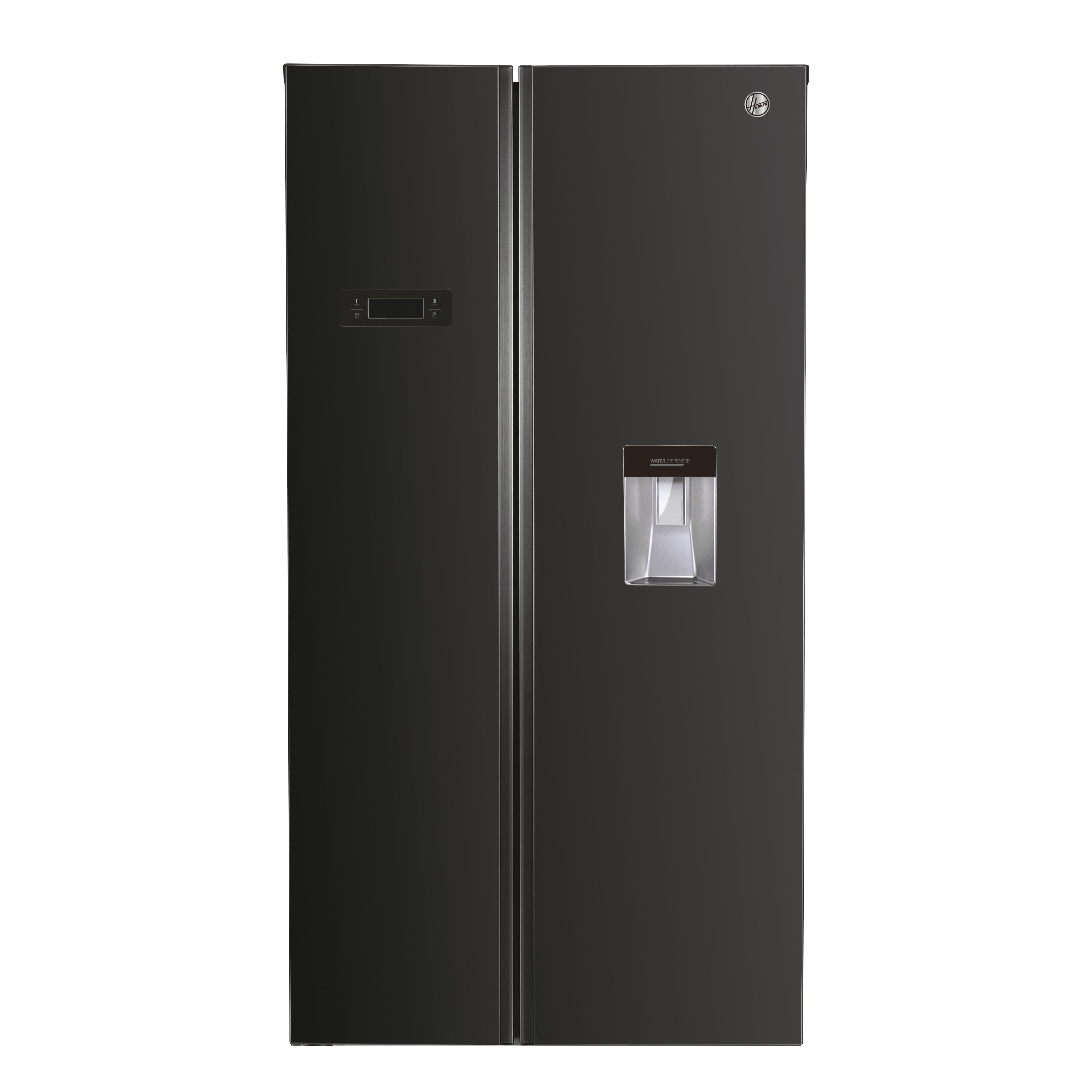 Hoover Hhsbso 6174Bwdk 70:30 American Style Black Freestanding Fridge Freezer Price Comparisons | Compare The Build