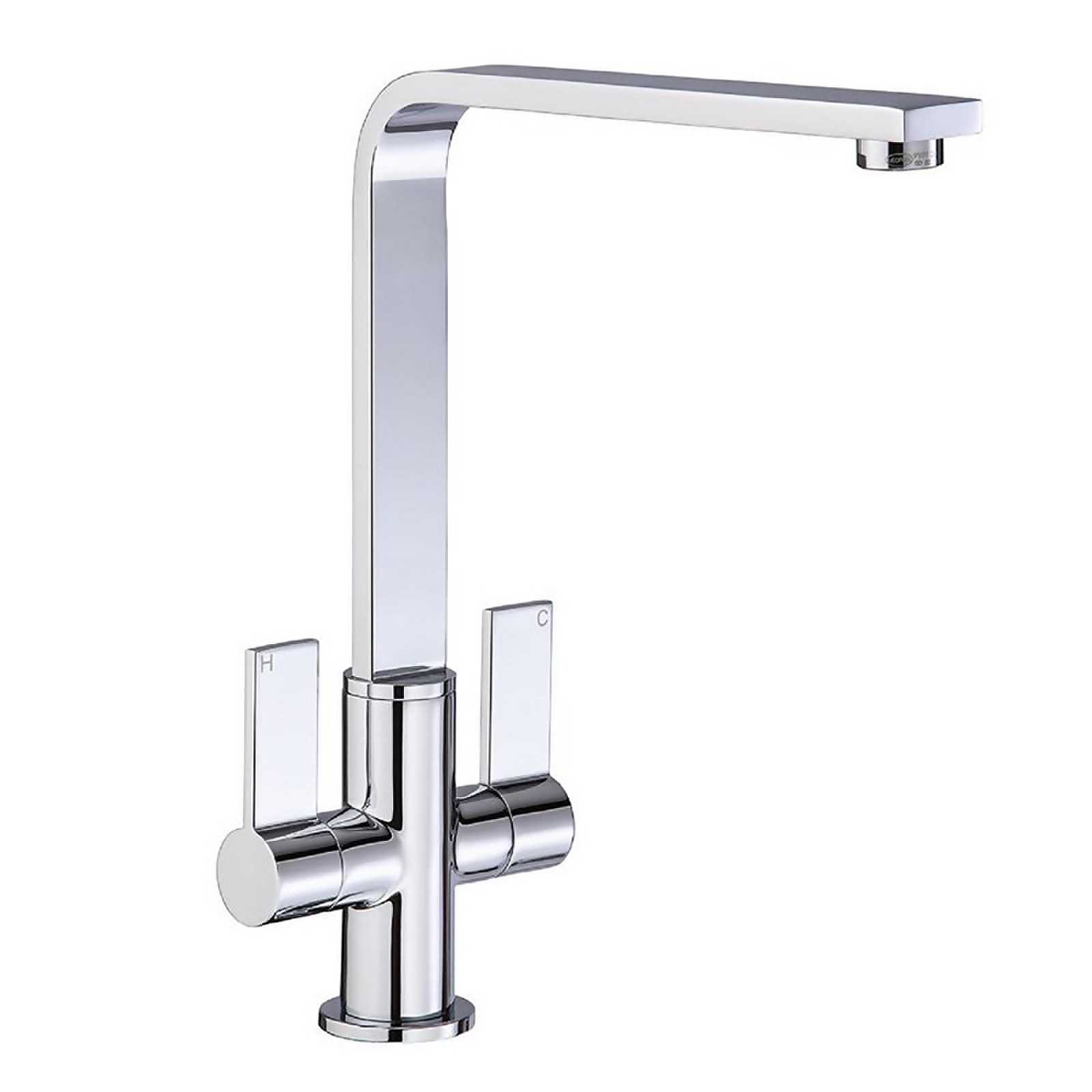 Juxx Dual Handle Monobloc Kitchen Tap - Chrome Price Comparisons | Compare The Build