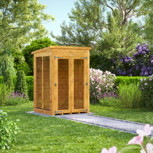 Power Sheds 4 x 4ft Pent Shiplap Dip Treated Summerhouse Price Comparisons | Compare The Build