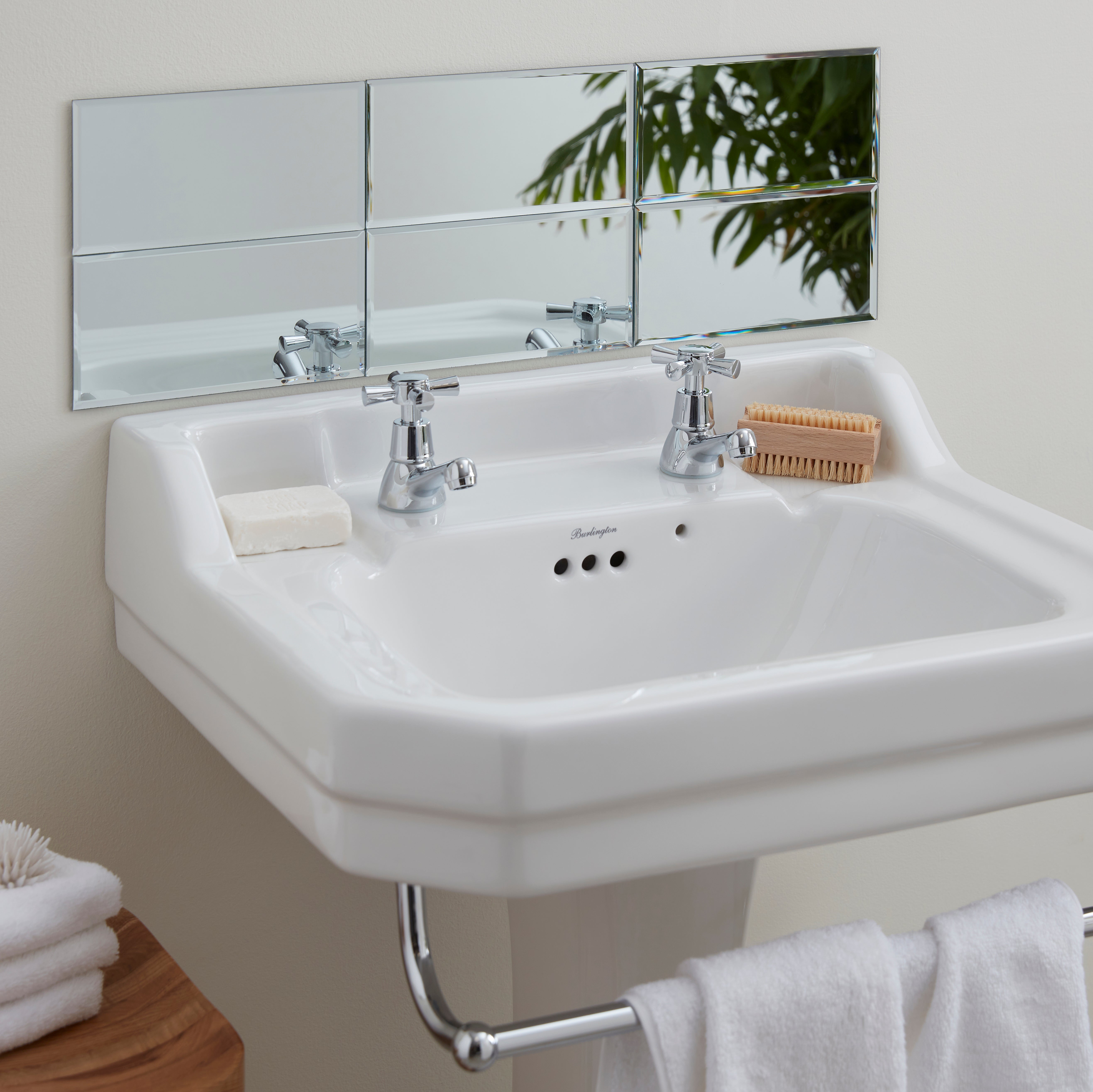 Pack of 6 Metro Tile Mirrors Clear Price Comparisons | Compare The Build