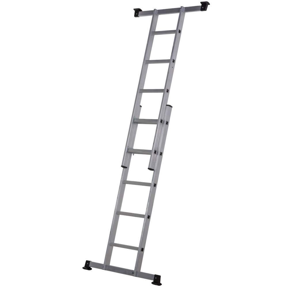 Werner 5 In 1 Combination Ladder with Platform - EN131 7101518 Price Comparisons | Compare The Build