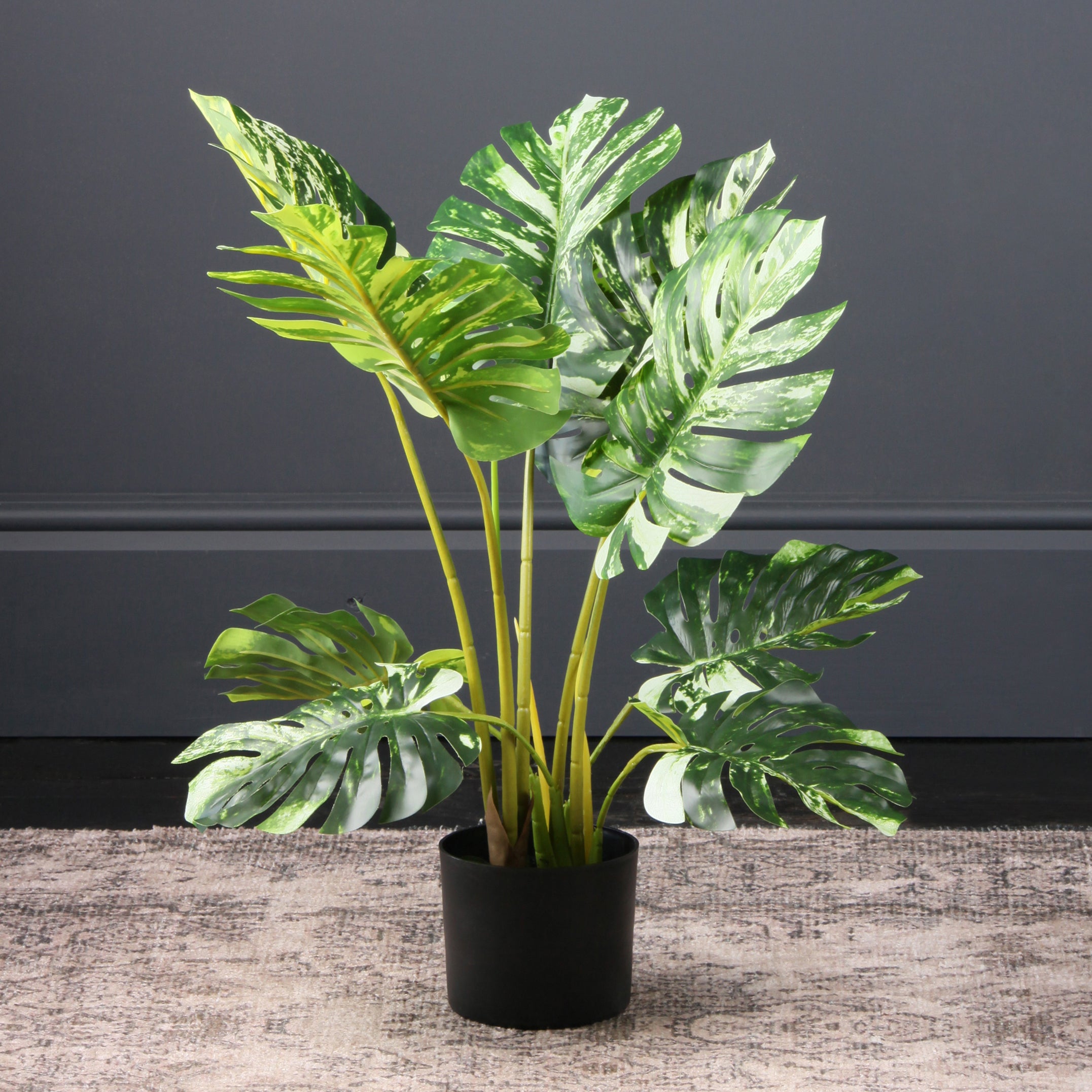 Real Touch Variegated Monstera 70cm Green Price Comparisons | Compare The Build