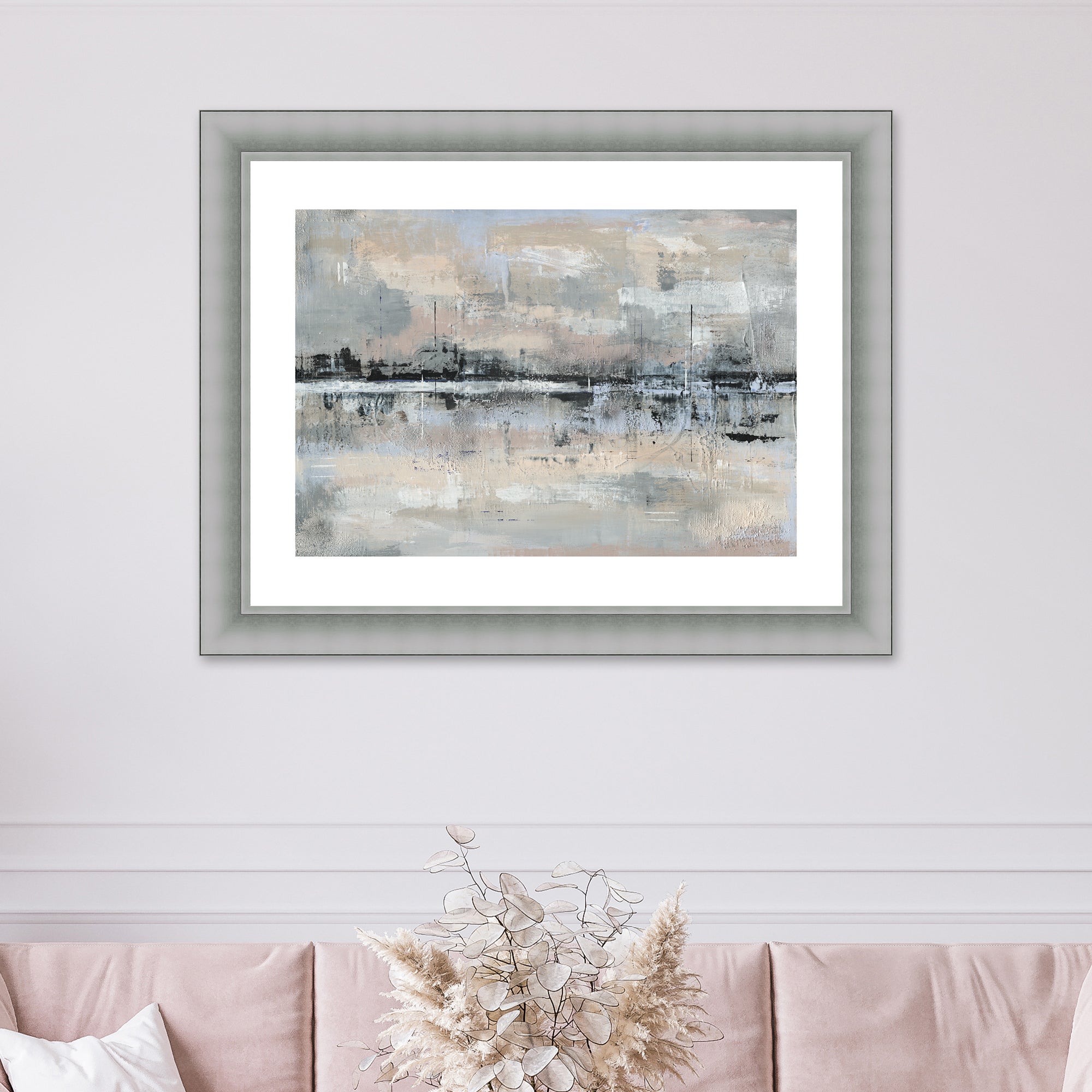 The Art Group Distant Reflections Framed Print Blue | Compare The Build