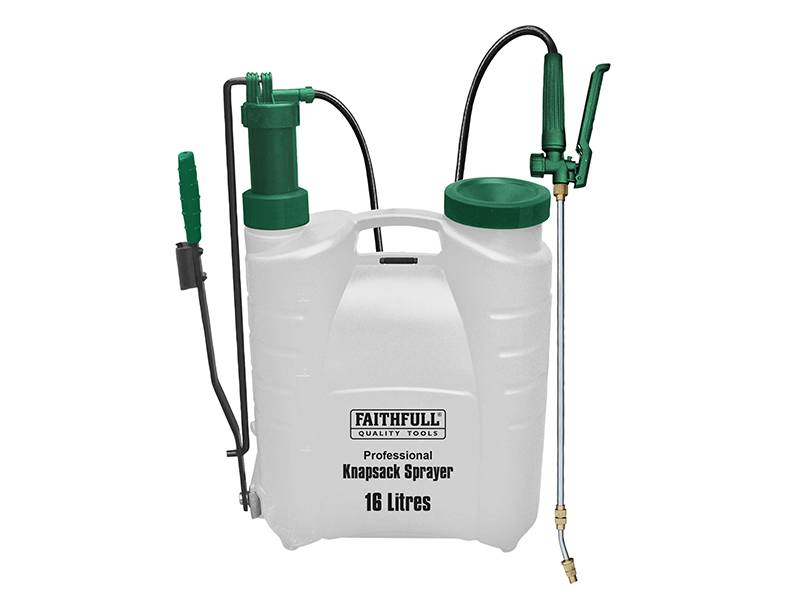 Faithfull FAISPRAY16HD Professional Knapsack Sprayer with Viton® Seals 16 litre Price Comparisons | Compare The Build