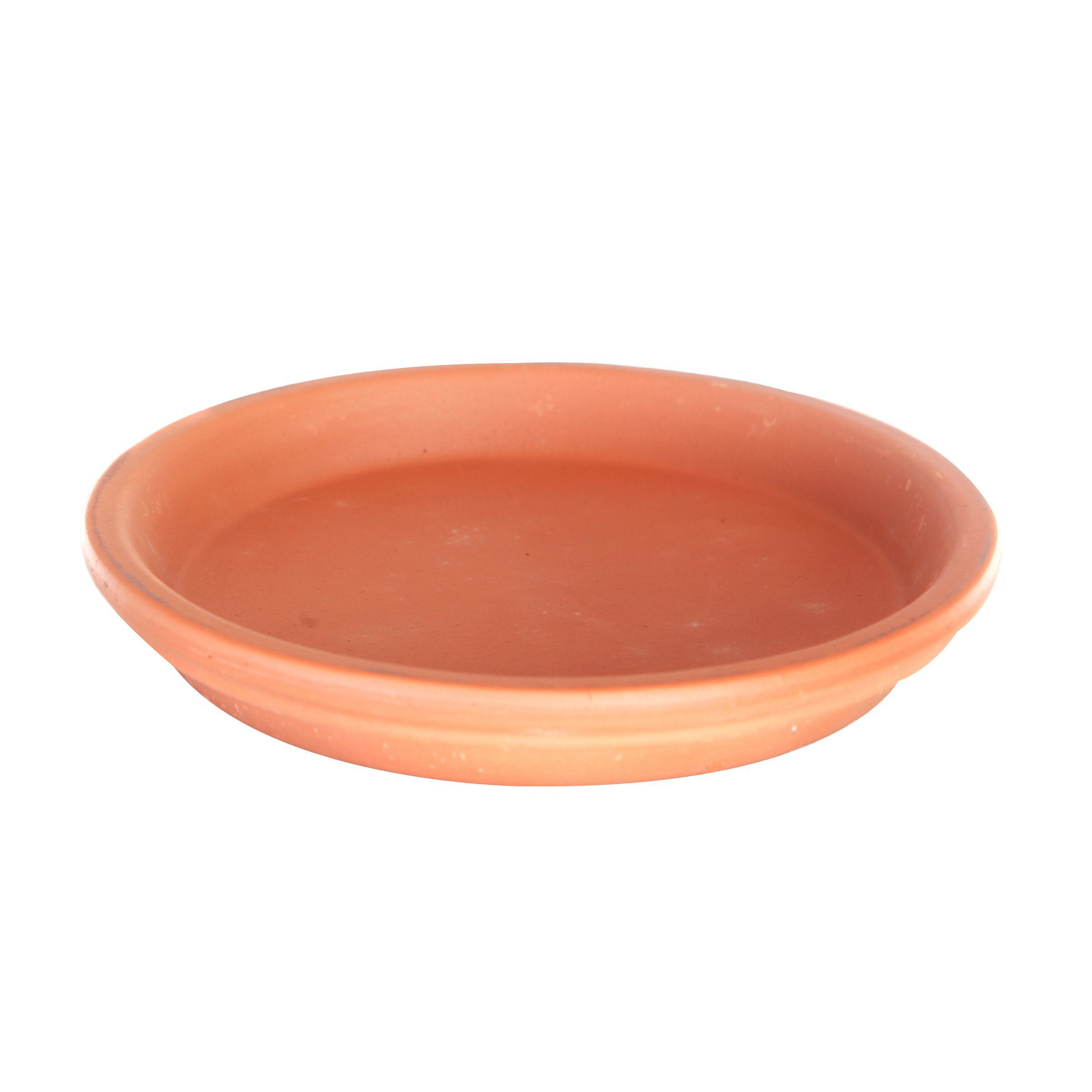 Verve Terracotta Round Saucer (Dia)190mm | Compare The Build