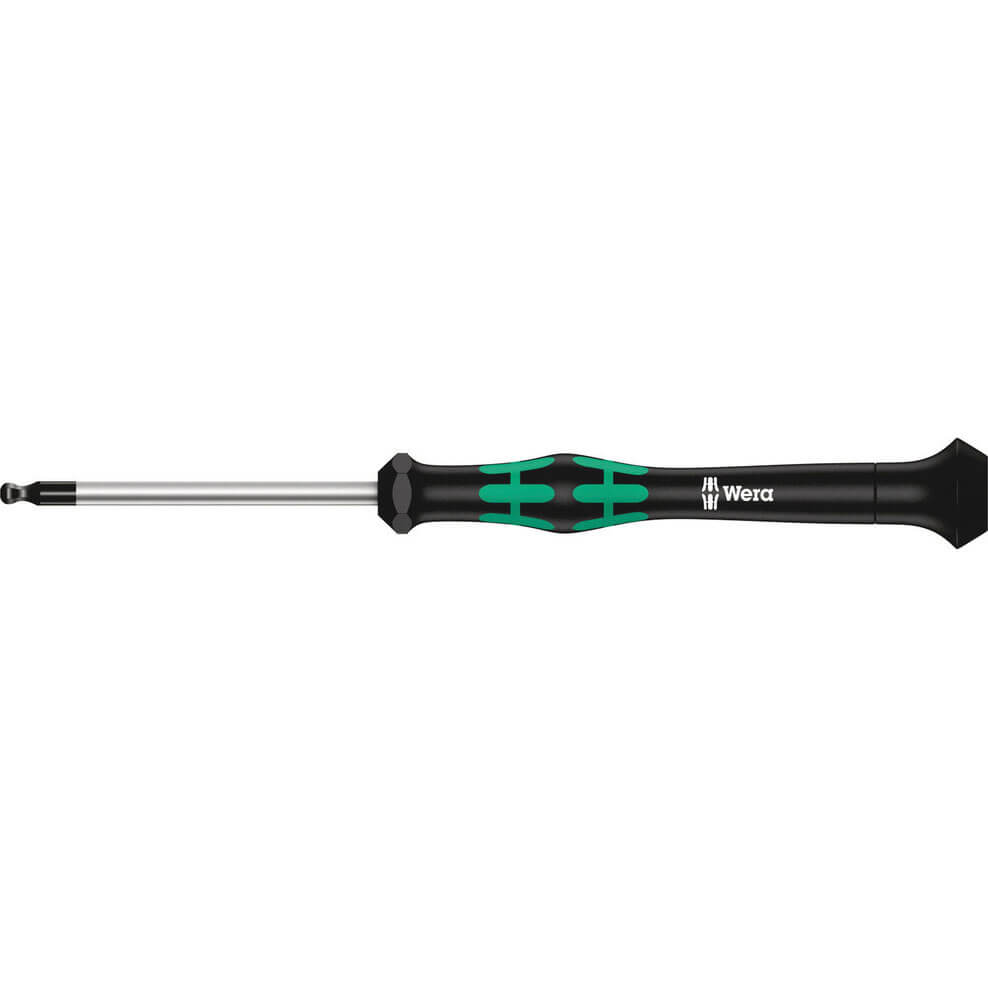 Wera Kraftform 2052 Ballend Hex Micro Screwdriver Imperial 1/16" 60mm Price Comparisons | Compare The Build