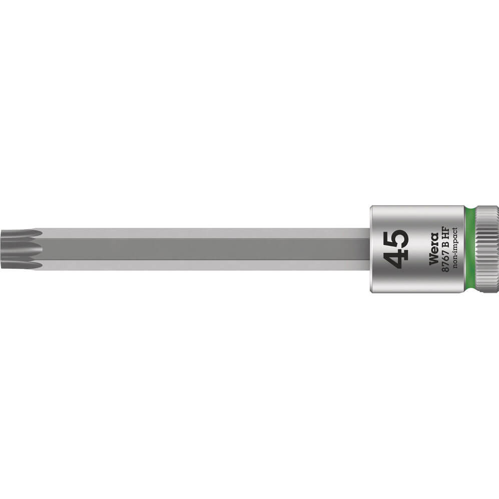 Wera 8767 B HF Zyklop 3/8" Drive Long Torx Socket Bit 3/8" T45 Price Comparisons | Compare The Build