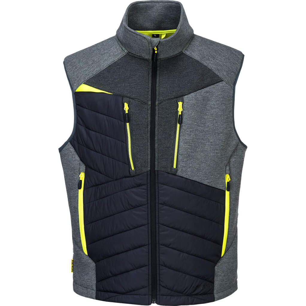 Portwest DX4 Mens Hybrid Baffle Gilet Metal Grey XL Price Comparisons | Compare The Build