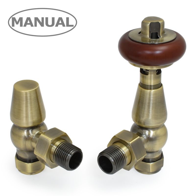 West Manual Valves, Eton, Antique Brass Angled - 10mm Price Comparisons | Compare The Build