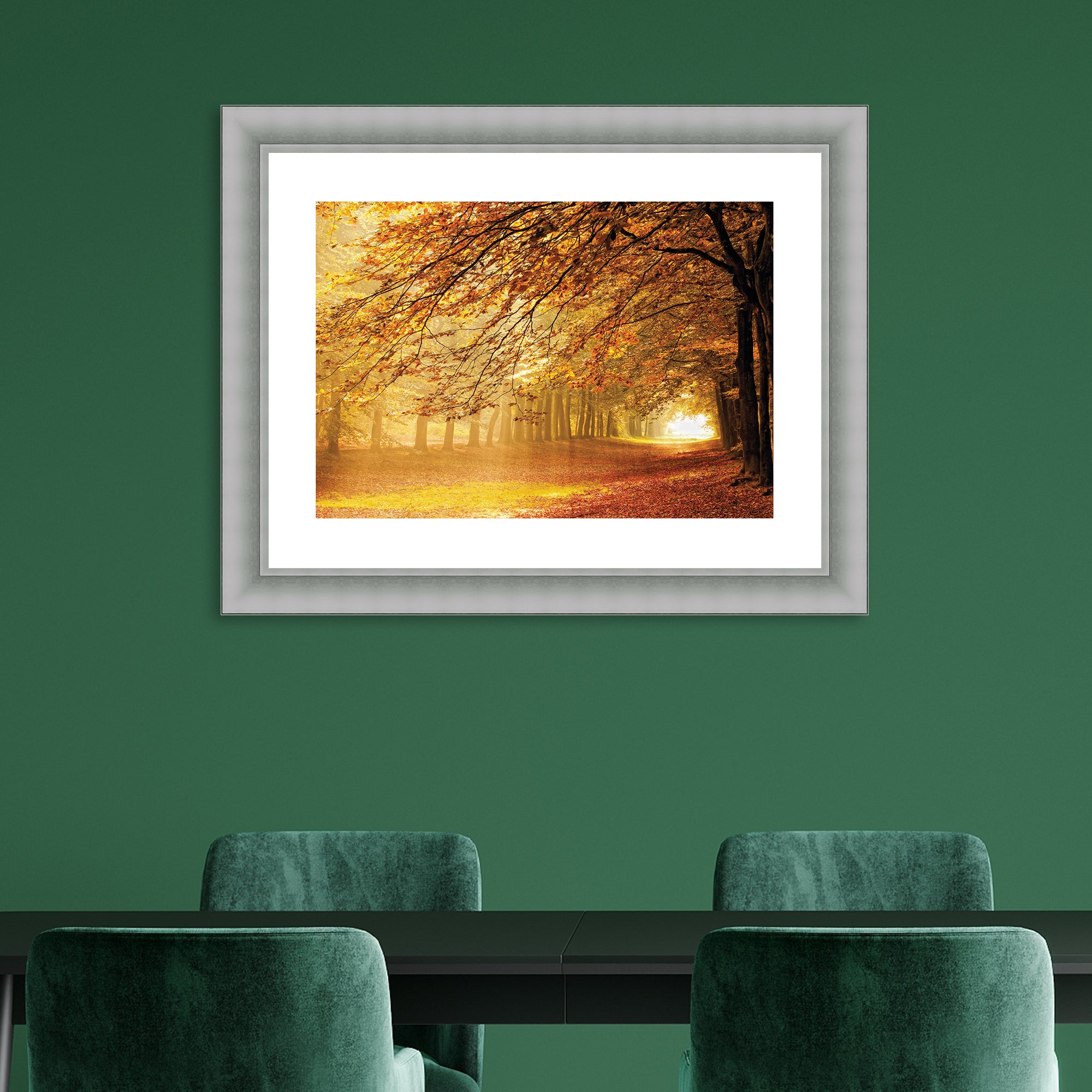 The Art Group Pan's Residence Framed Print Orange Price Comparisons | Compare The Build