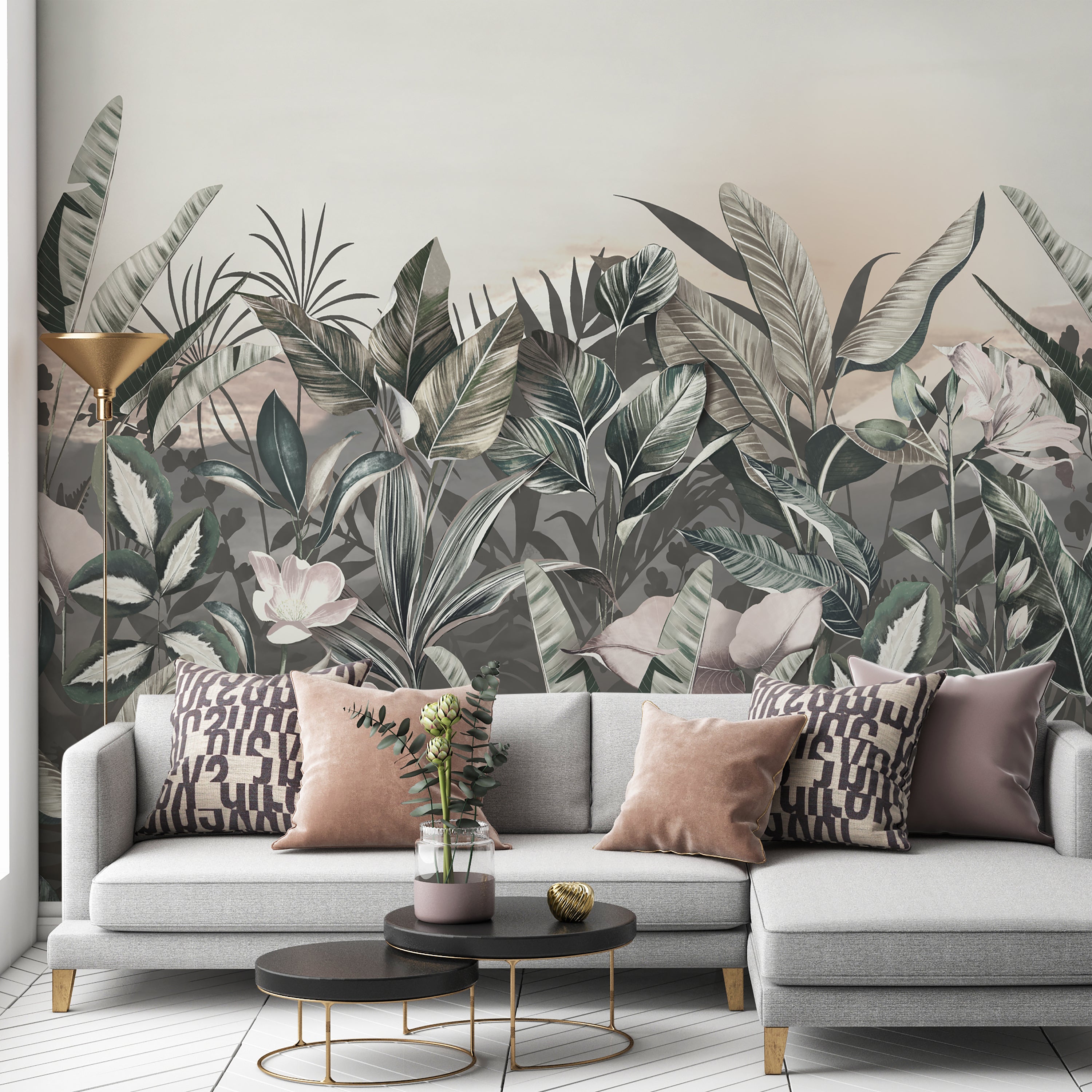 Vintage Jungle Mural Natural Price Comparisons | Compare The Build