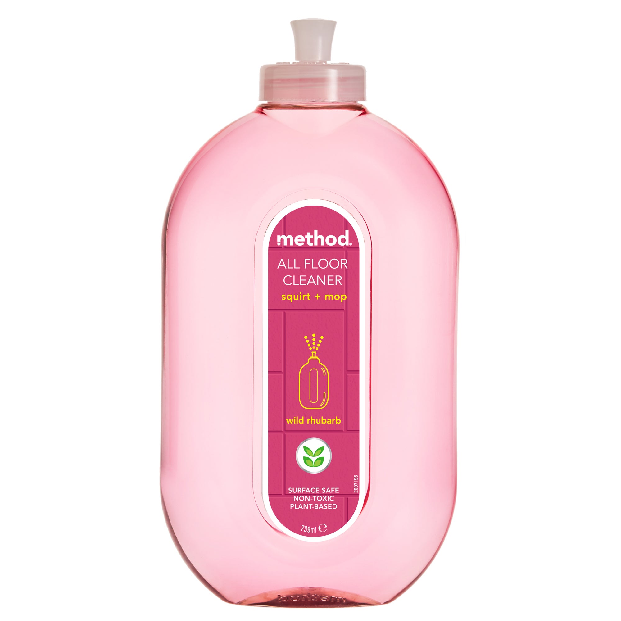 Method Rhubarb 739ml Floor Cleaner Pink | Compare The Build