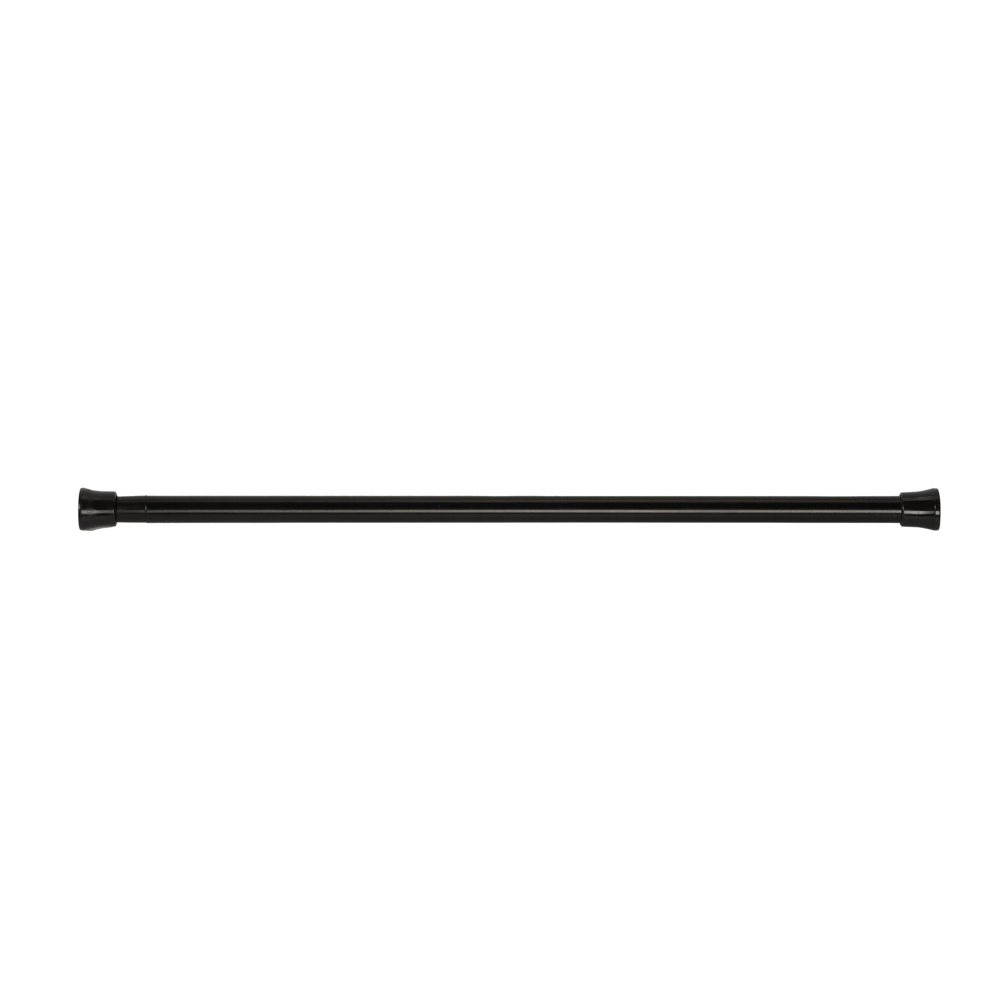 Matt Black Extendable Tension Rod Black Price Comparisons | Compare The Build