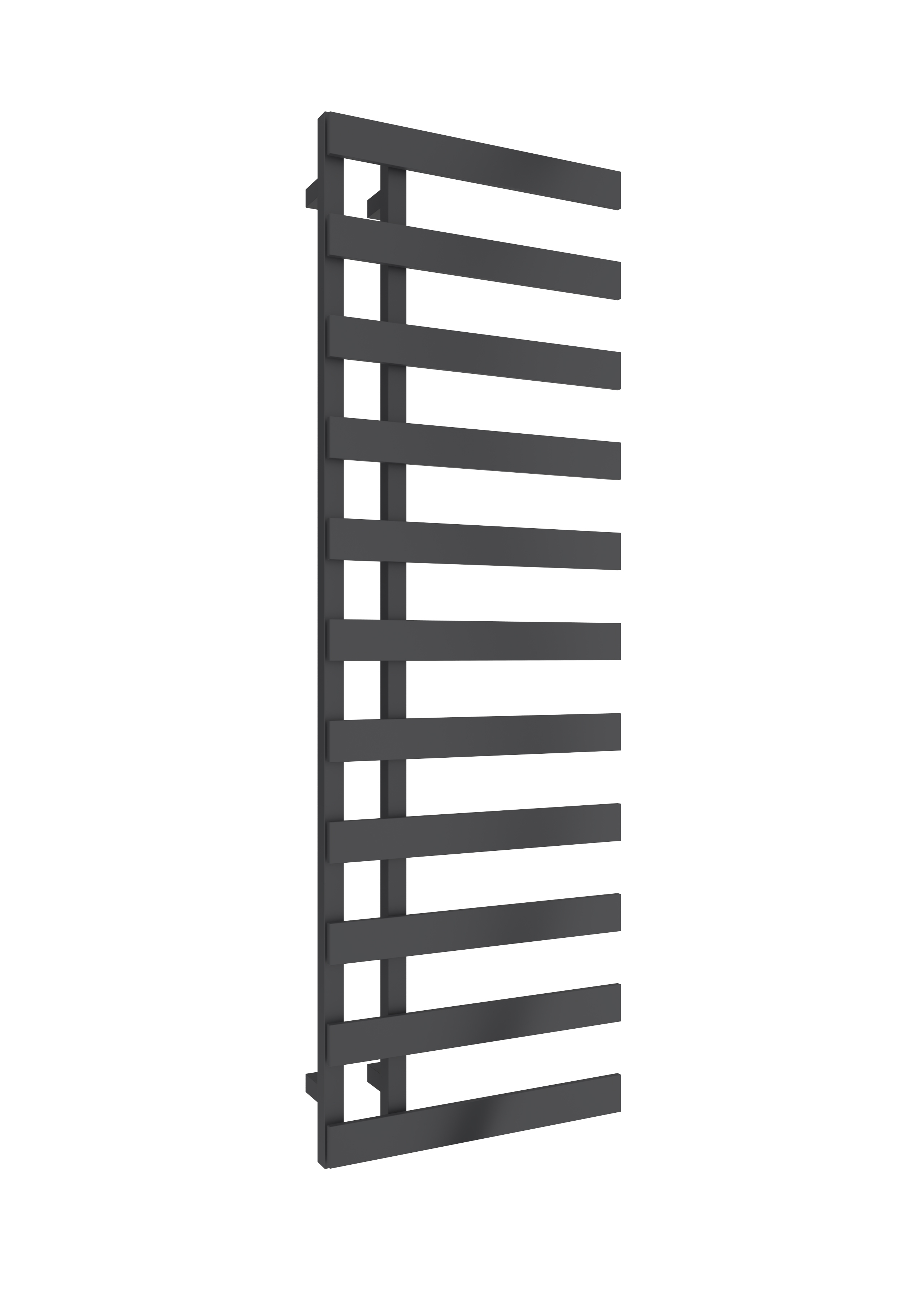 Reina Florina Designer Rail, Anthracite, 1525x500mm Price Comparisons | Compare The Build