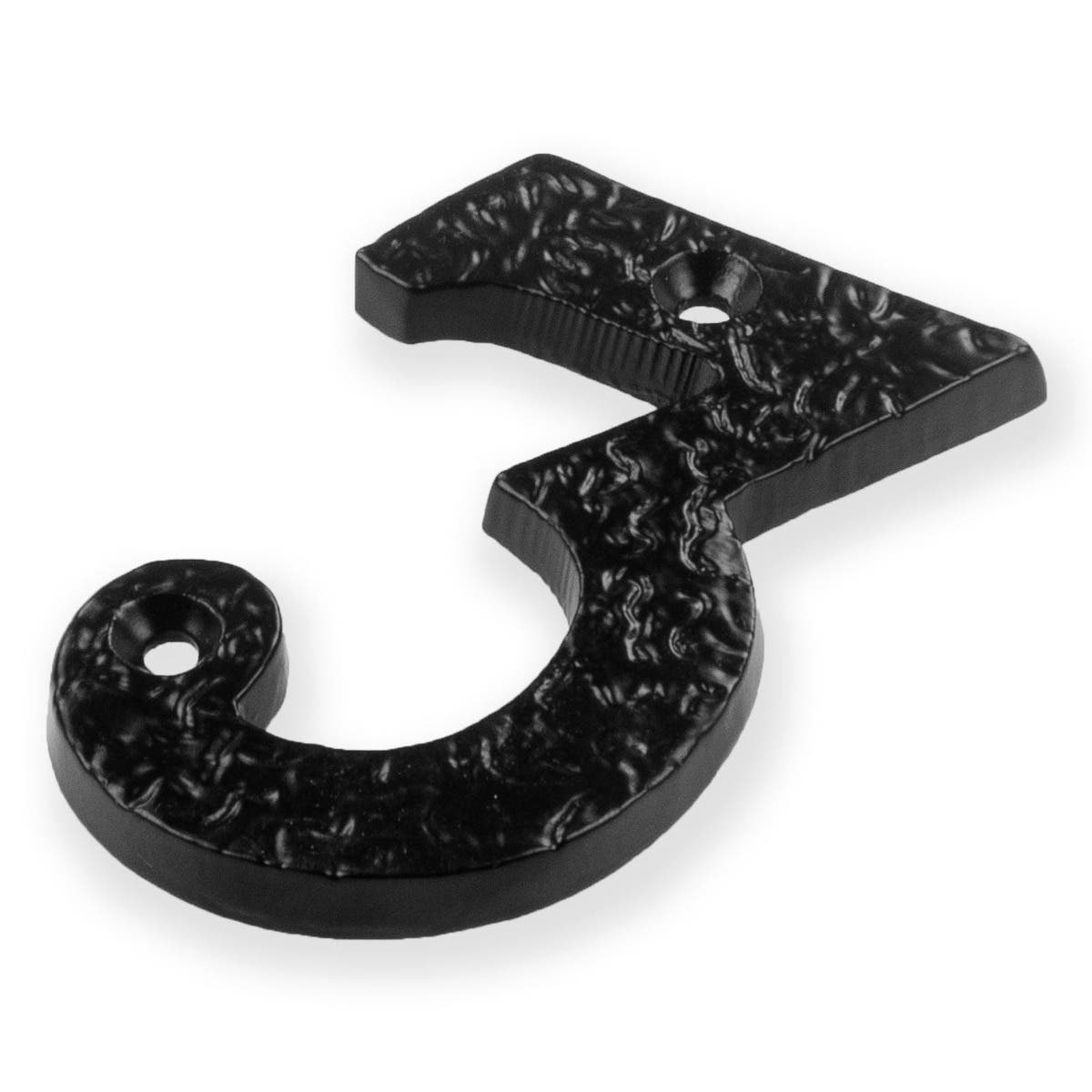 Front Door Numeral No.3 - Antique Black (75mm) Price Comparisons | Compare The Build