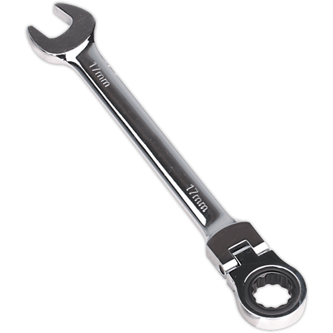 Sealey Flexible Head Ratchet Combination Spanner Metric 17mm | Compare The Build