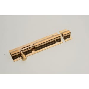 Wickes Brass Barrel Bolt - 100mm Price Comparisons | Compare The Build